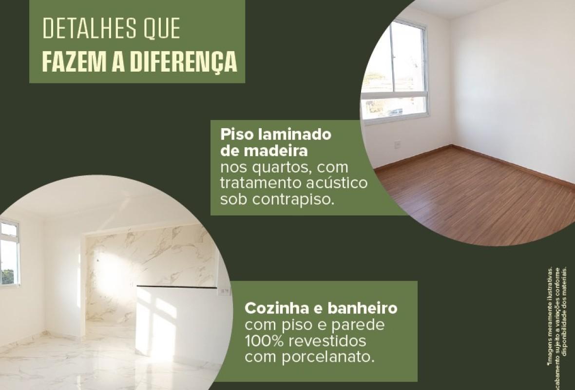 Apartamento, Santa Rosa, 2 Quartos, 1 Vaga, 1 Suíte