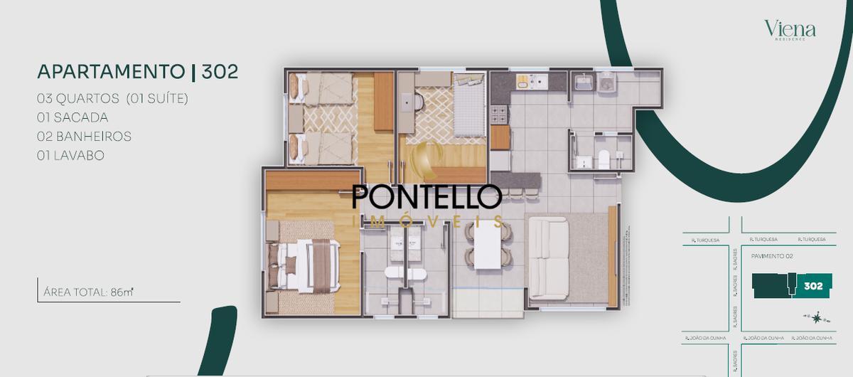 Apartamento, Prado, 3 Quartos, 1 Vaga, 1 Suíte