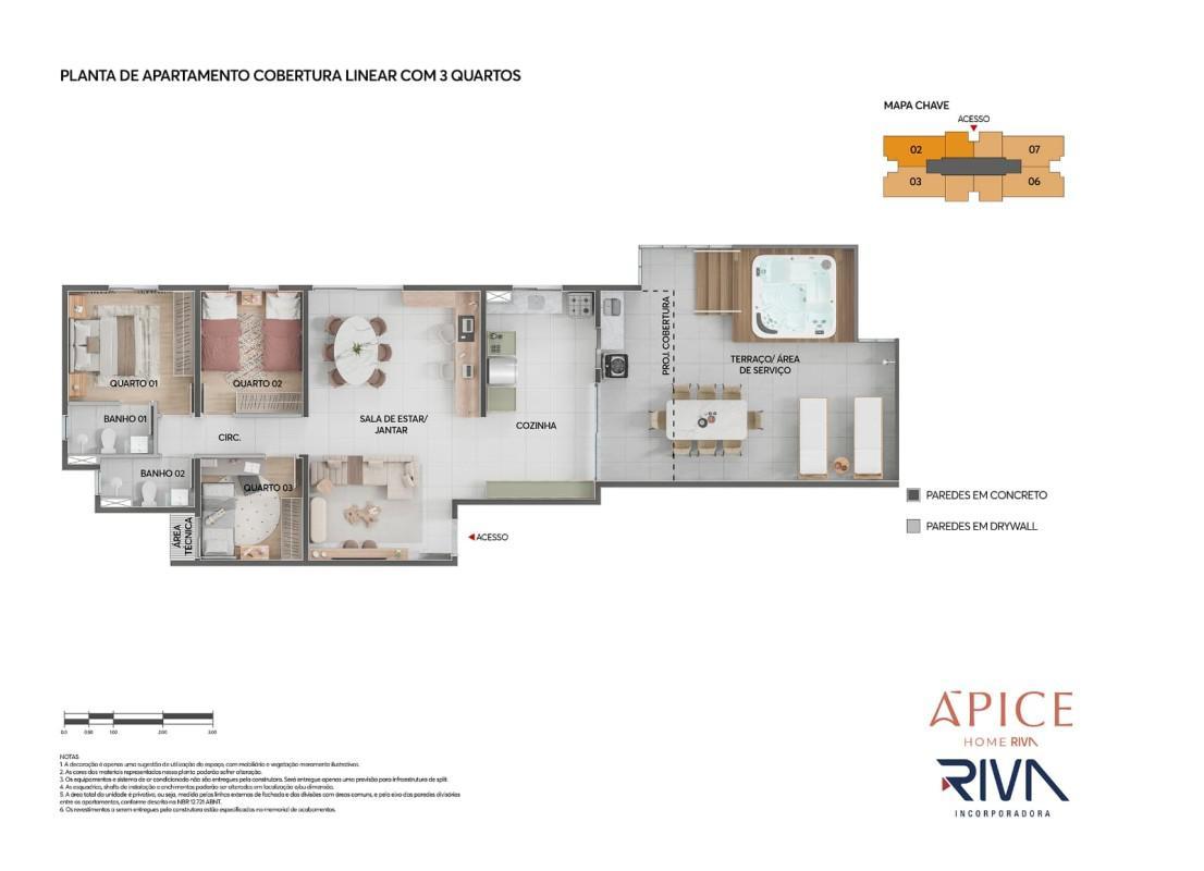 Apartamento, Dom Cabral, 2 Quartos, 1 Vaga, 1 Suíte