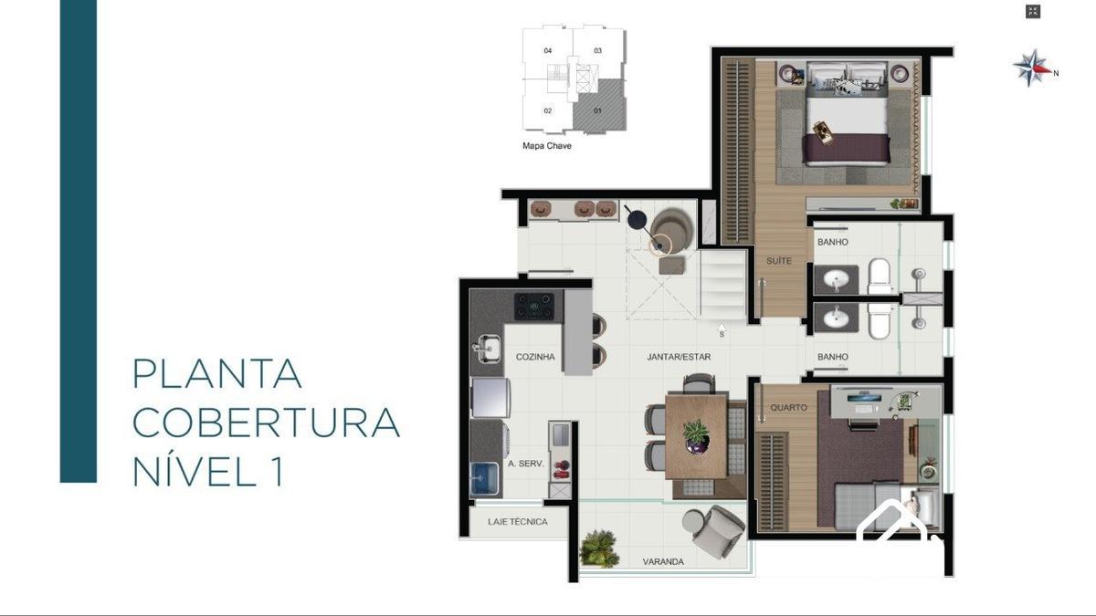 Apartamento, Nova Suíssa, 2 Quartos, 2 Vagas, 1 Suíte