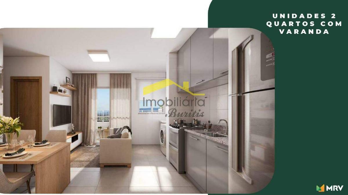 Apartamento, Havaí, 2 Quartos, 1 Vaga, 1 Suíte