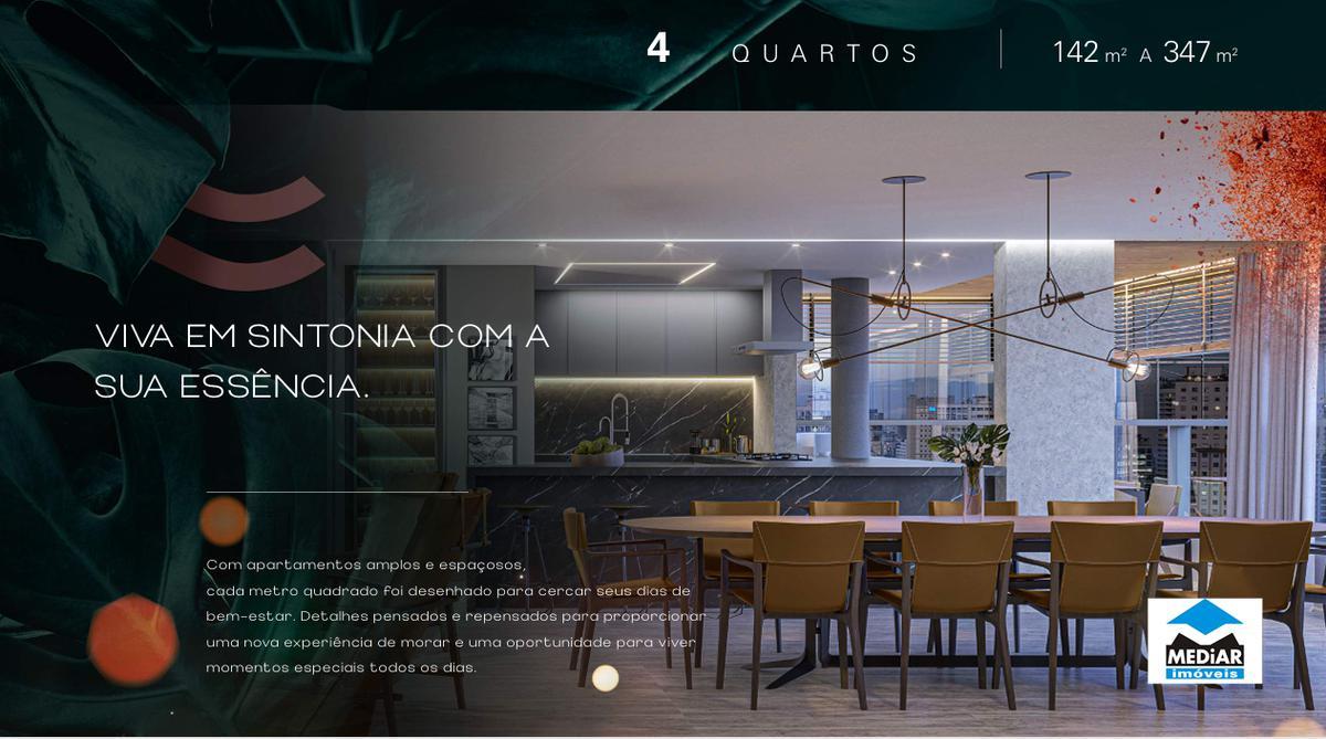 Apartamento, Carmo, 4 Quartos, 3 Vagas, 2 Suítes