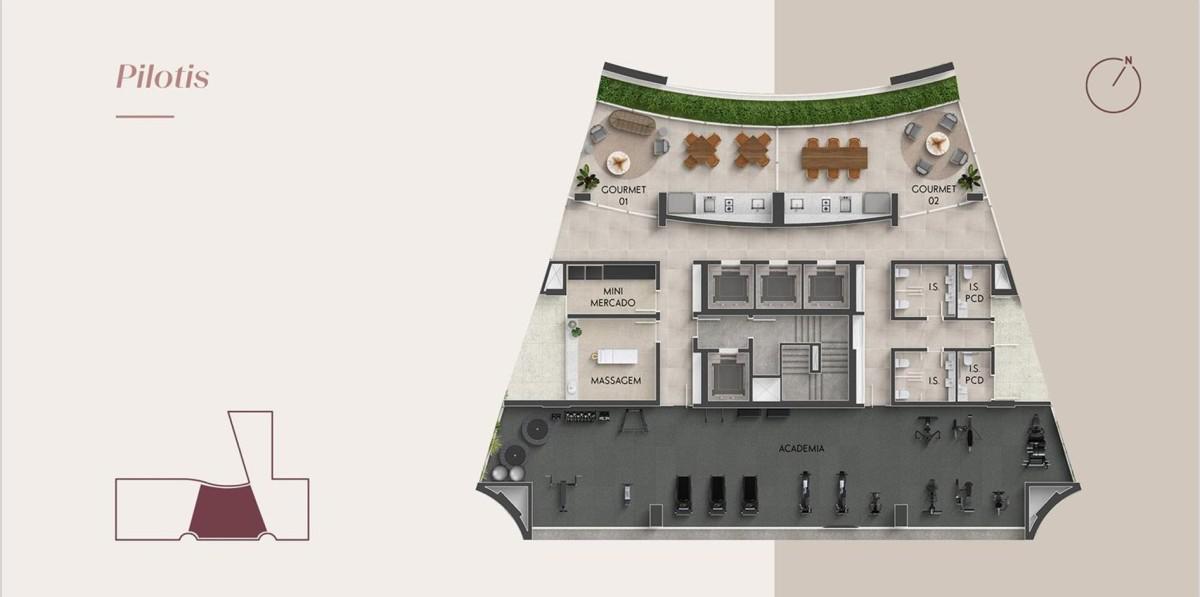 Apartamento, Vale do Sereno, 1 Quarto, 1 Vaga, 1 Suíte