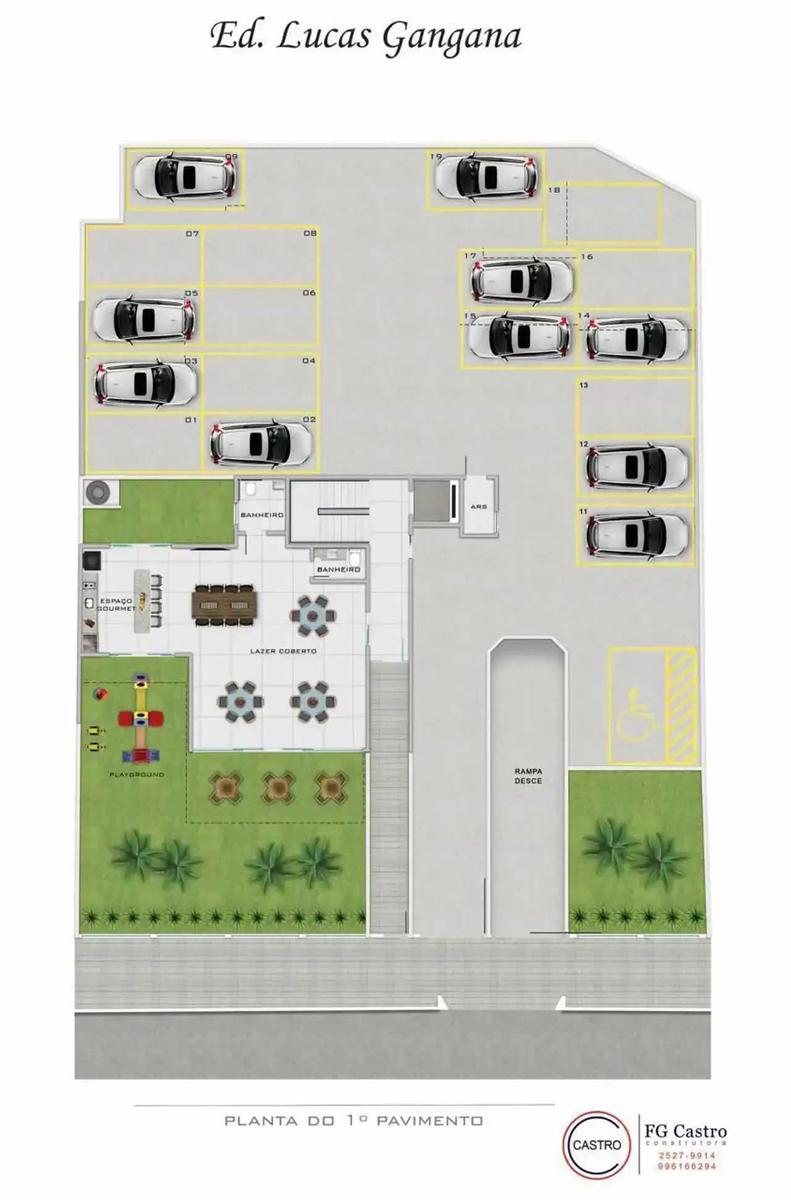 Apartamento, Cidade Nova, 3 Quartos, 2 Vagas, 1 Suíte