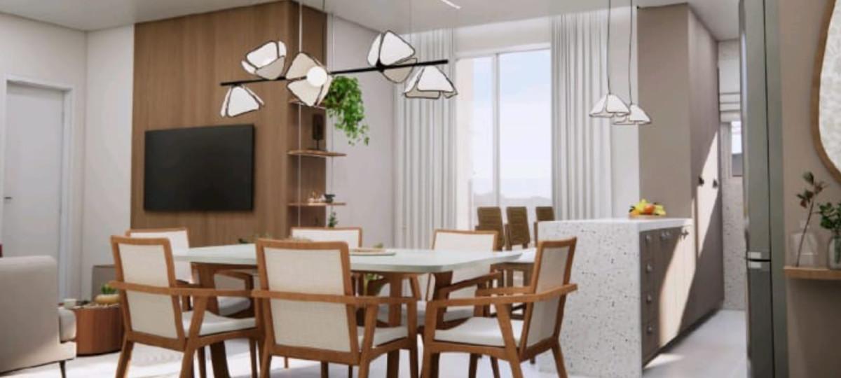 Apartamento, Diamante, 3 Quartos, 2 Vagas, 1 Suíte