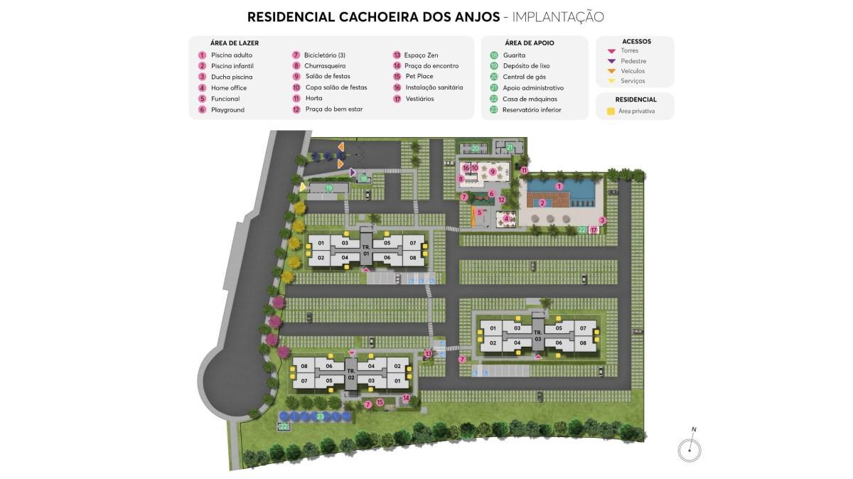 Apartamento, Brasiléia, 2 Quartos, 1 Vaga