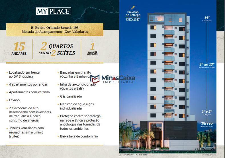 Cobertura, Morada do Acampamento, 2 Quartos, 2 Vagas, 2 Suítes