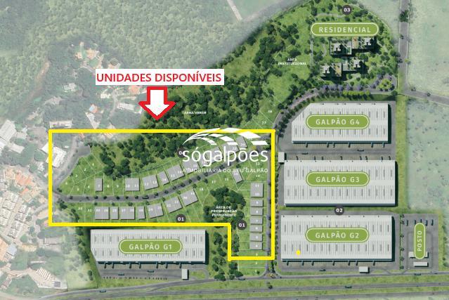 Galpão, Arquipélago Verde, 6 Vagas