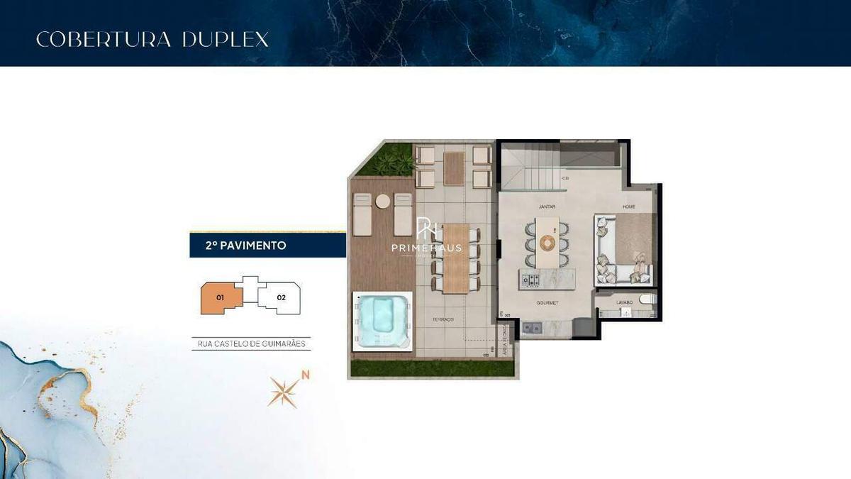 Cobertura, Castelo, 3 Quartos, 3 Vagas, 3 Suítes