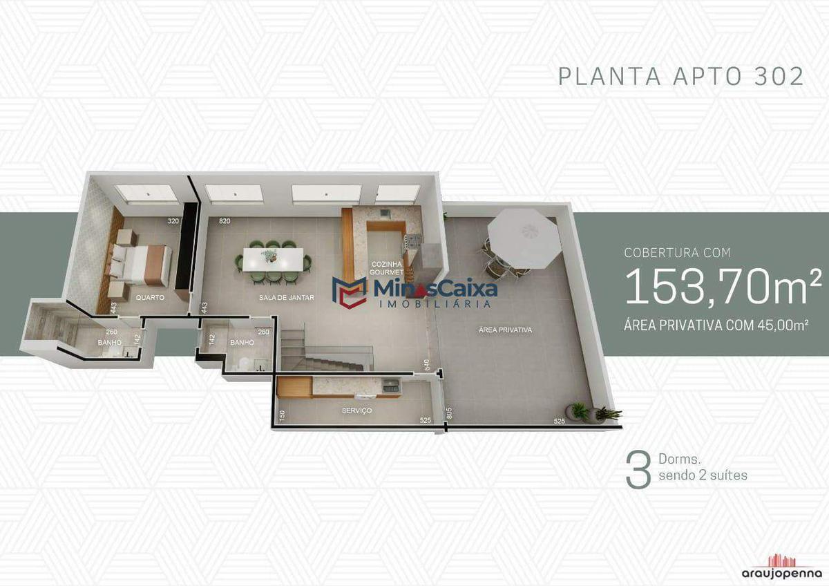 Apartamento, Vila dos Técnicos, 3 Quartos, 1 Vaga, 1 Suíte