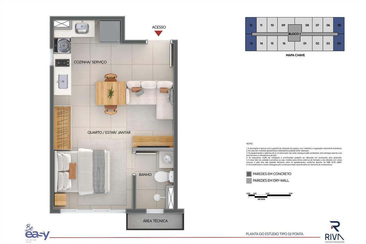 Apart Hotel, Nova Suíssa, 1 Quarto, 0 Vaga, 1 Suíte