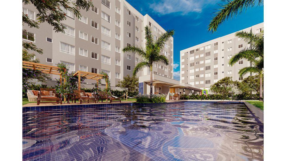 Apartamento, São Gabriel, 2 Quartos, 1 Vaga