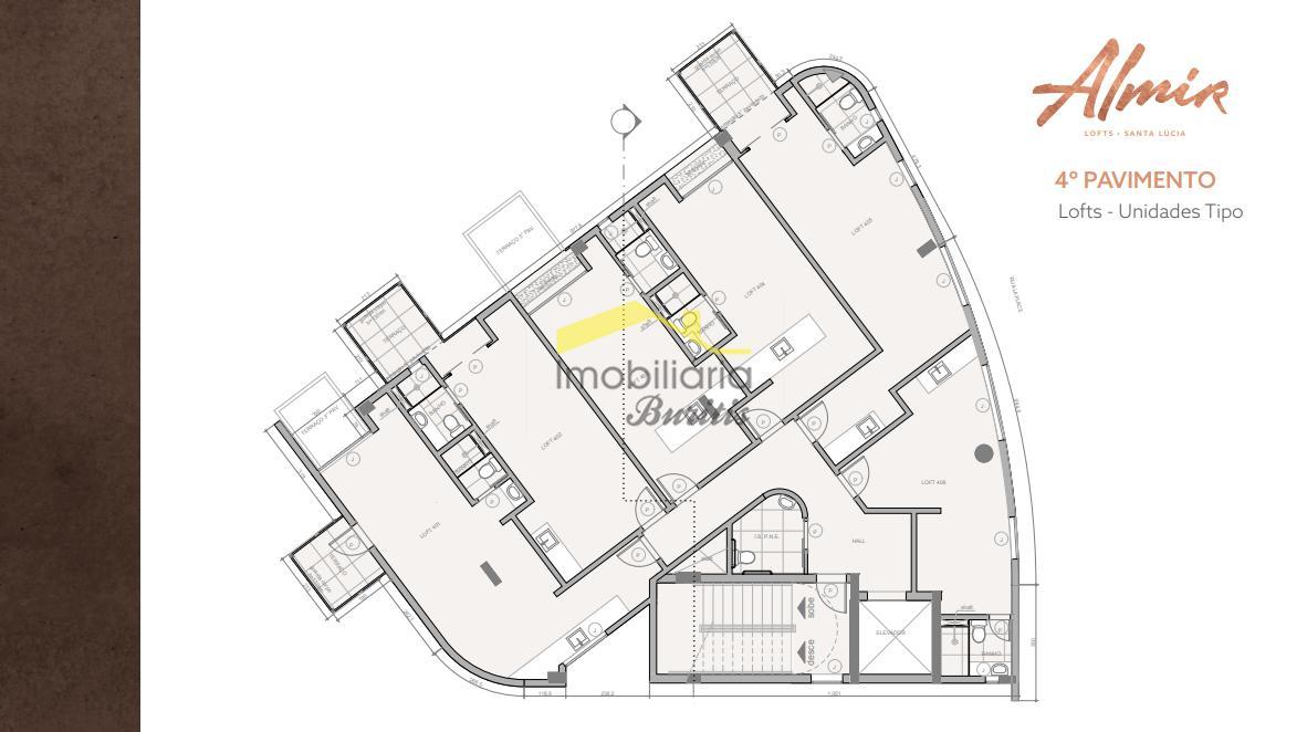 Apartamento, Santa Lúcia, 1 Quarto, 1 Vaga, 1 Suíte