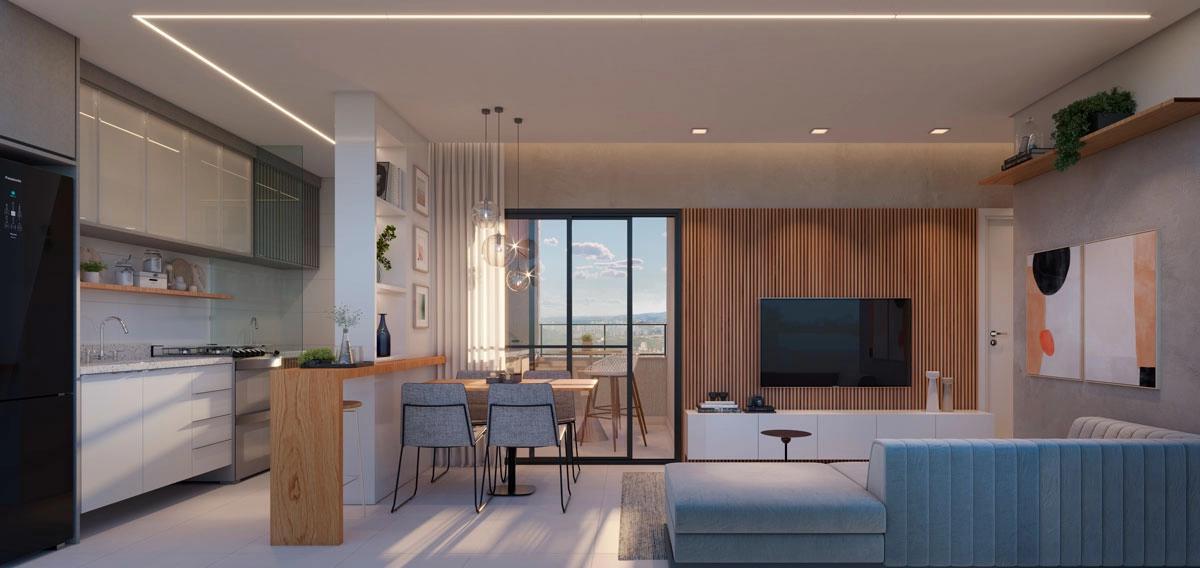 Apartamento, Serra, 1 Quarto, 1 Vaga, 1 Suíte