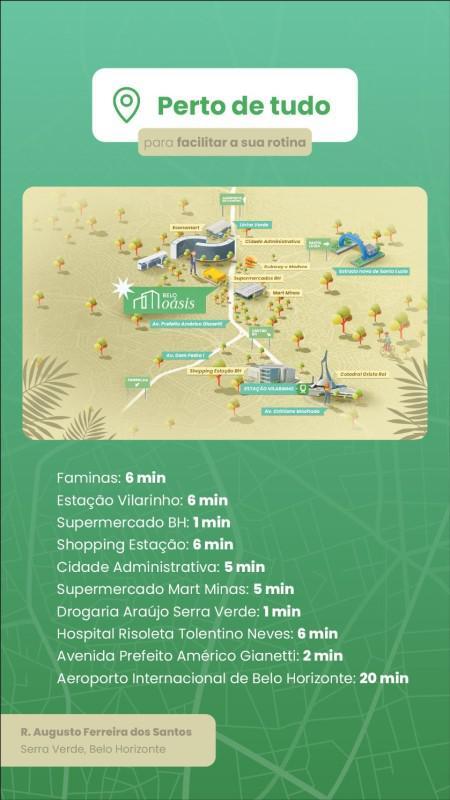 Apartamento, Serra Verde (venda Nova), 2 Quartos, 1 Vaga