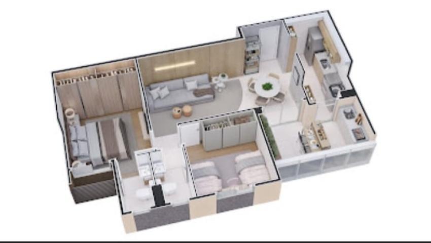 Apartamento, Gutierrez, 3 Quartos, 2 Vagas, 1 Suíte