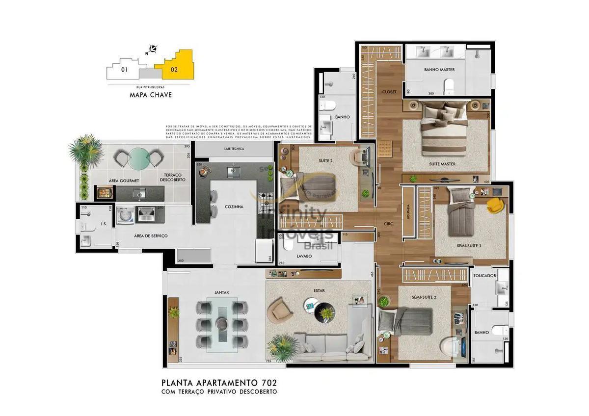 Apartamento, Santo Antônio, 4 Quartos