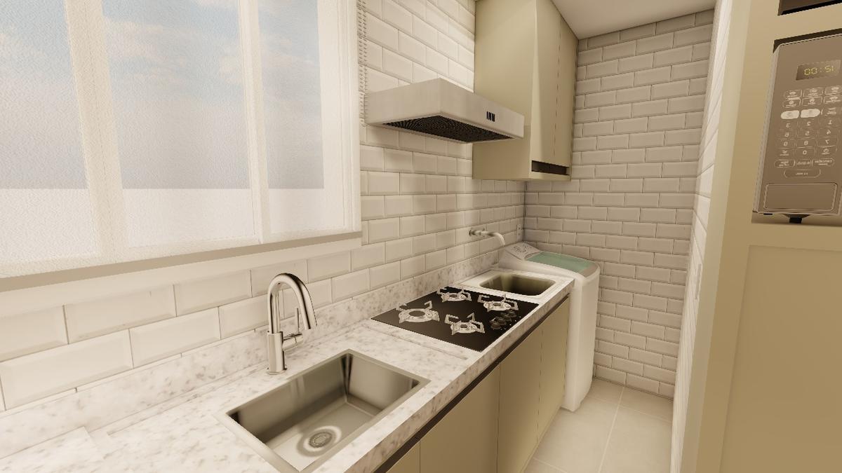 Apartamento, Pedro II, 2 Quartos, 0 Vaga