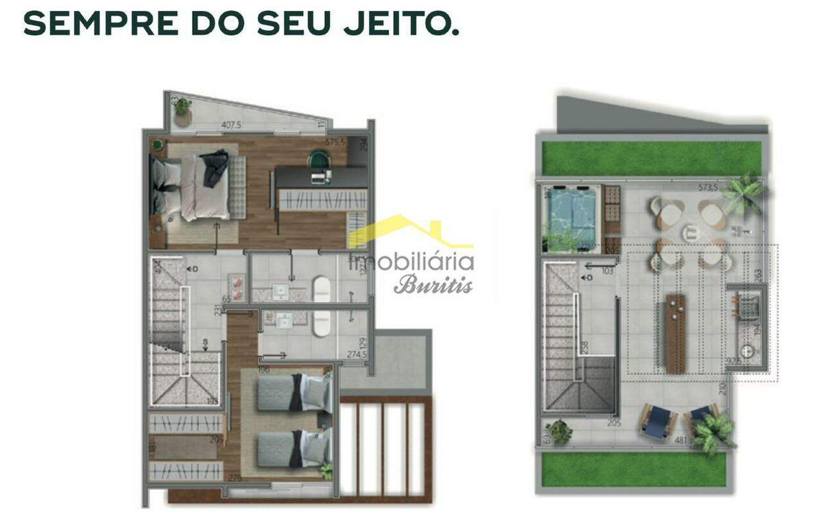 Casa em Condomínio, Buritis, 3 Quartos, 2 Vagas, 1 Suíte