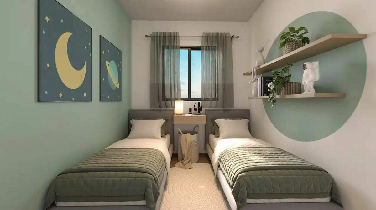 Apartamento, Vila Clóris, 2 Quartos, 1 Vaga