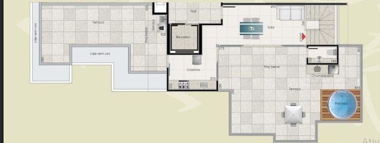 Cobertura, Dona Clara, 4 Quartos, 3 Vagas, 1 Suíte