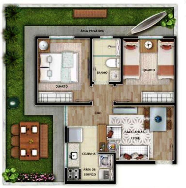 Apartamento, Venda Nova, 2 Quartos, 1 Vaga