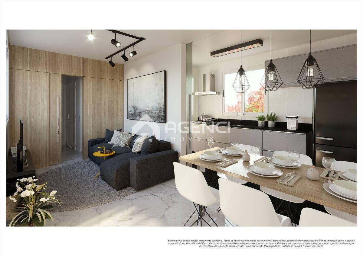 Apartamento, Caiçaras, 2 Quartos, 0 Vaga, 1 Suíte