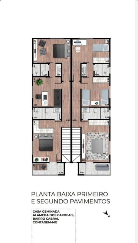Casa, Paquetá, 3 Quartos, 2 Vagas, 1 Suíte
