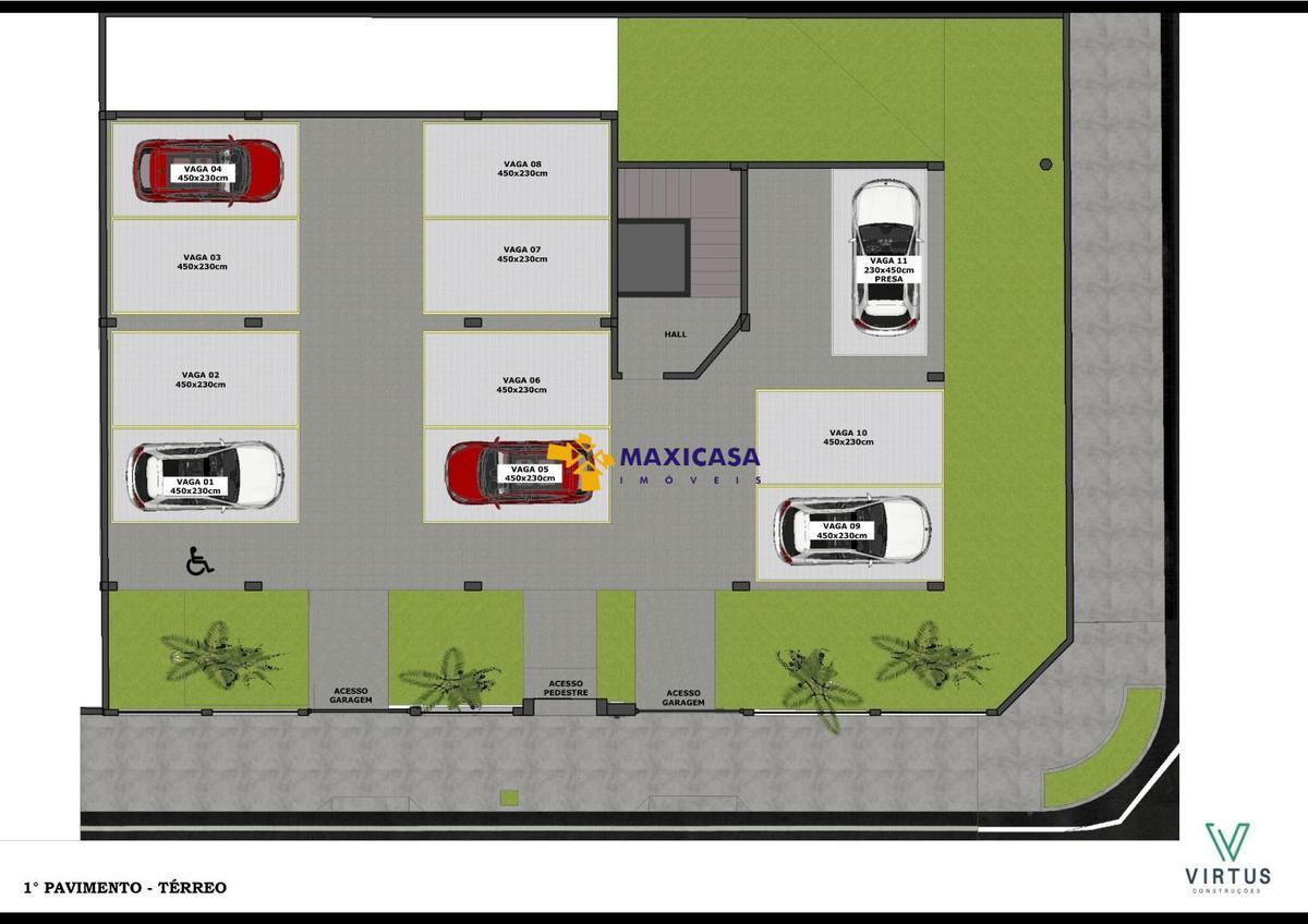 Apartamento, Heliópolis, 2 Quartos, 2 Vagas