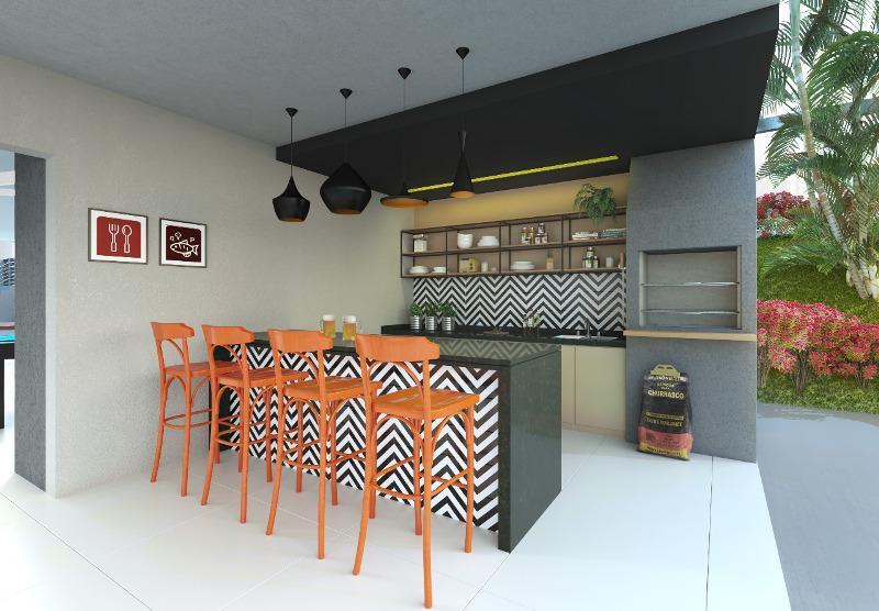 Apartamento, Nacional, 2 Quartos, 1 Vaga