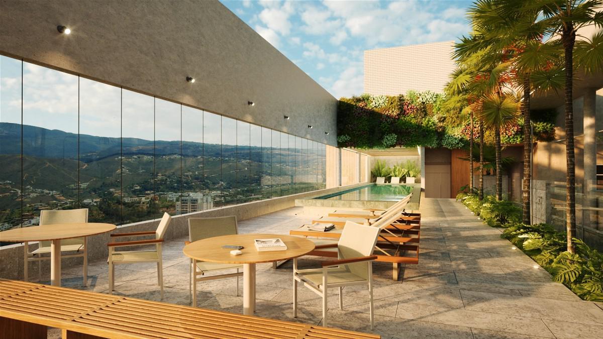 Apartamento, Piemonte, 3 Quartos, 2 Vagas, 1 Suíte