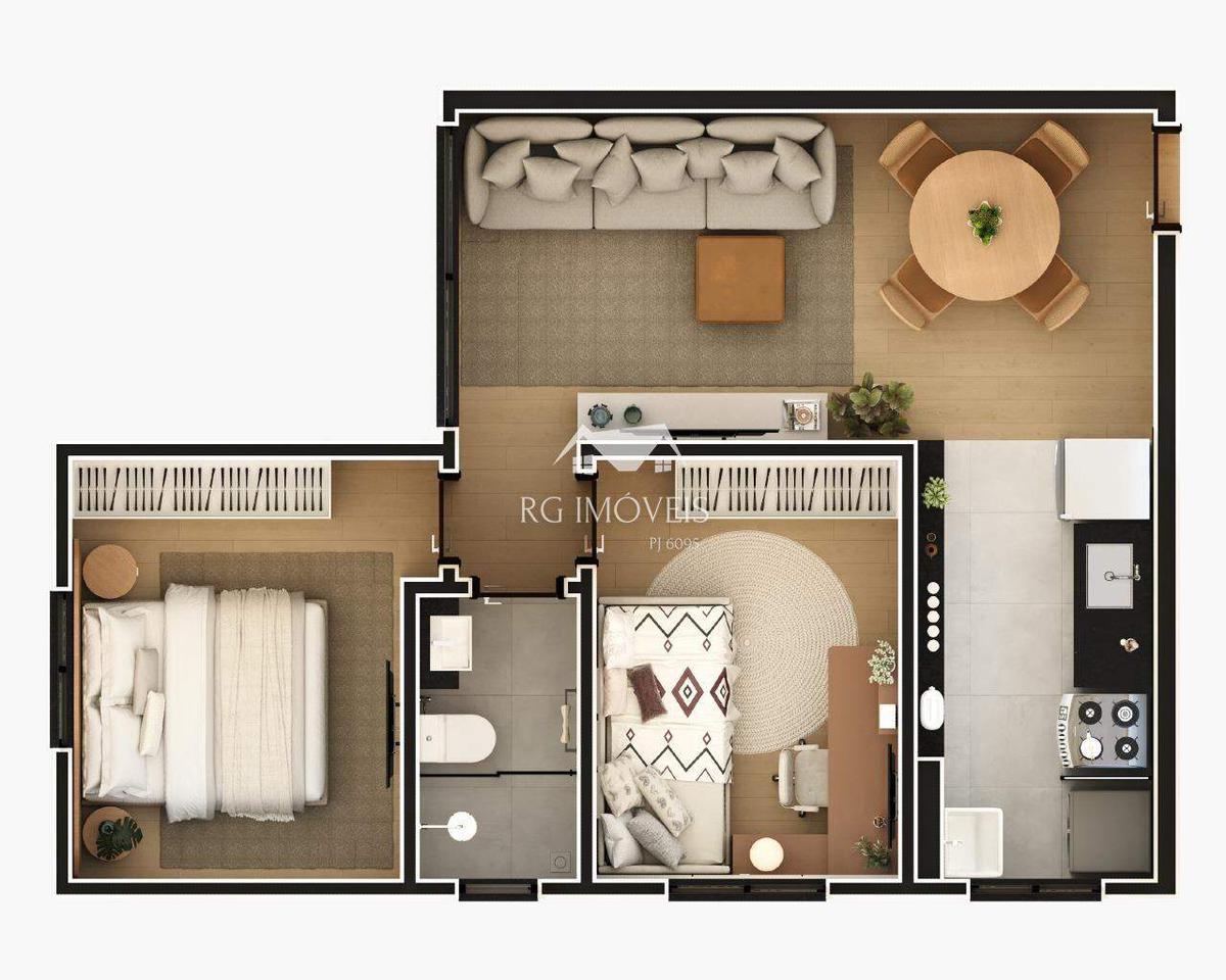 Apartamento, Brasil Industrial, 2 Quartos, 1 Vaga
