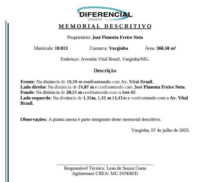 Lote, Novo Horizonte, 0 Quarto, 0 Vaga