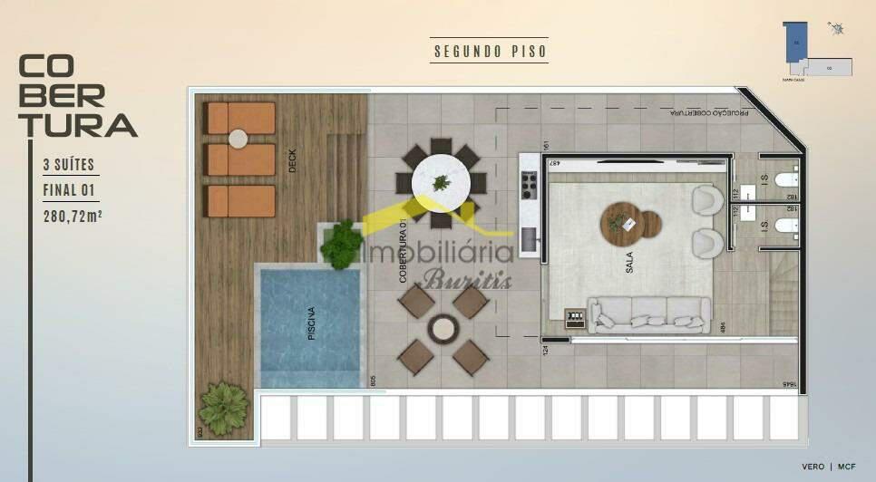 Cobertura, Santo Antônio, 4 Quartos, 3 Vagas, 2 Suítes