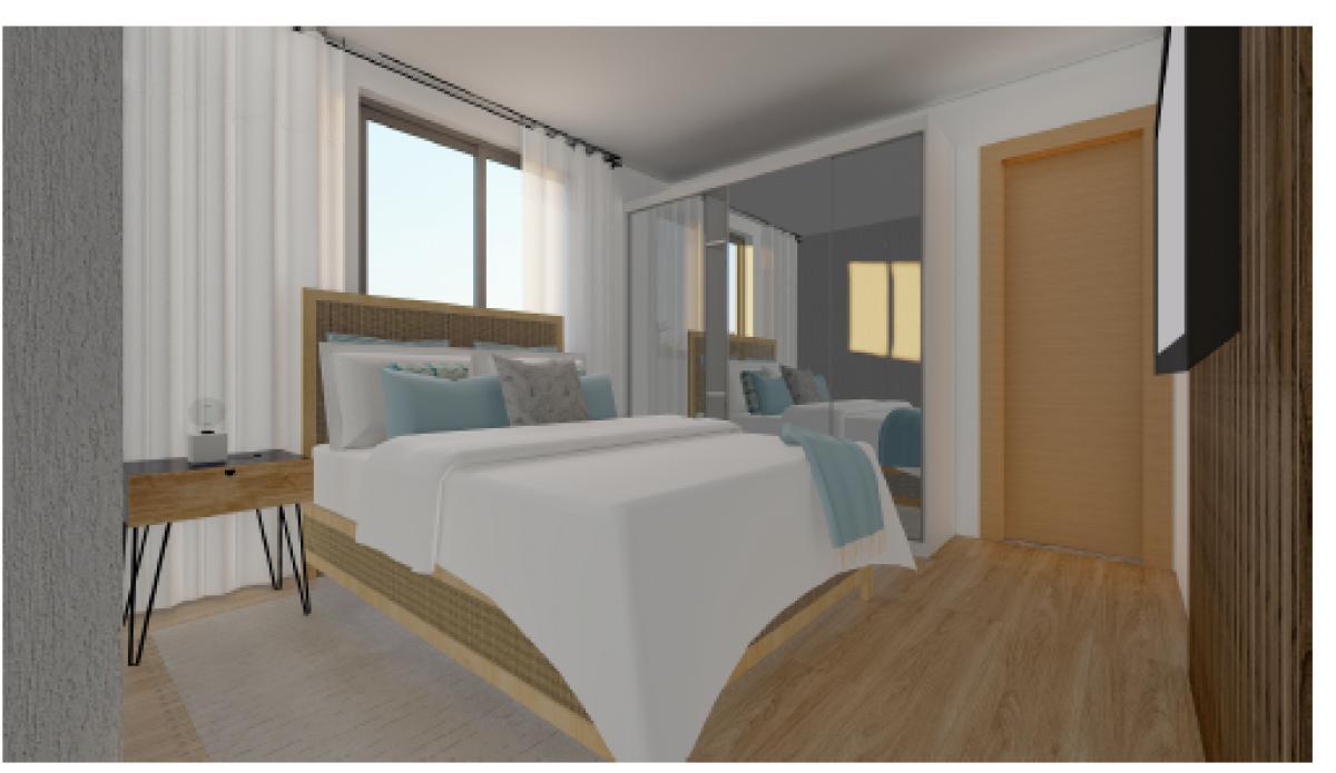 Apartamento, Novo Glória, 2 Quartos, 1 Vaga, 1 Suíte