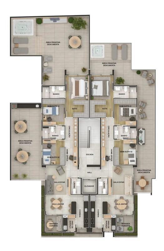 Apartamento, Caiçaras, 3 Quartos, 2 Vagas, 1 Suíte