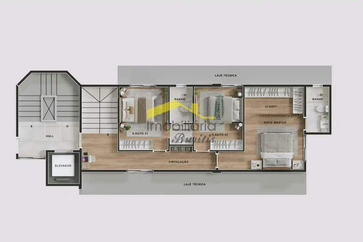 Apartamento, Carmo, 3 Quartos, 2 Vagas, 1 Suíte