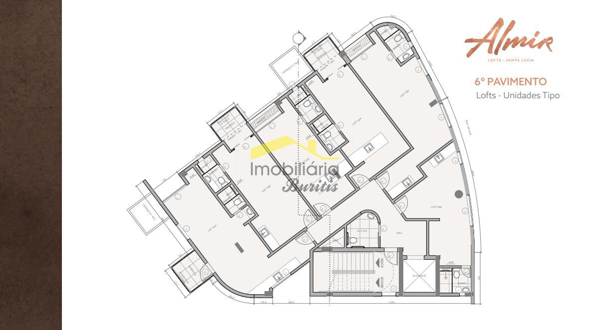 Apartamento, Santa Lúcia, 1 Quarto, 1 Vaga, 1 Suíte