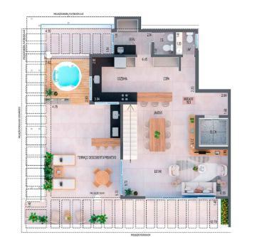 Apartamento, Gutierrez, 4 Quartos, 4 Vagas, 2 Suítes