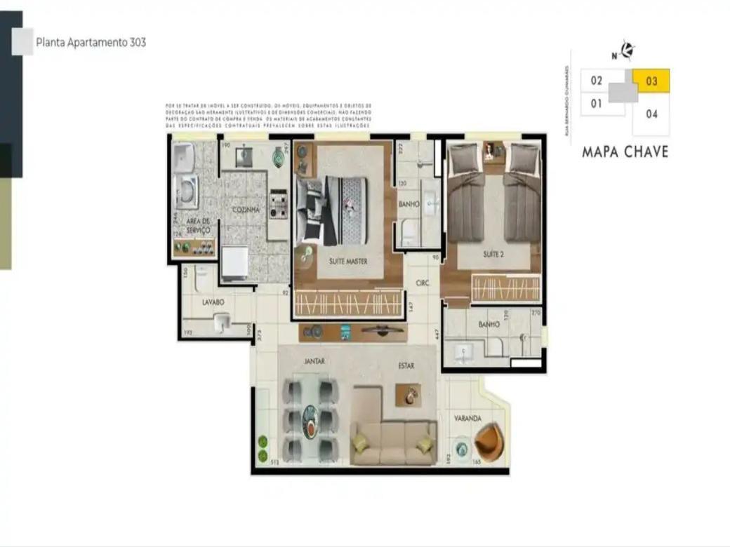 Apartamento, Barro Preto, 2 Quartos, 2 Vagas, 2 Suítes