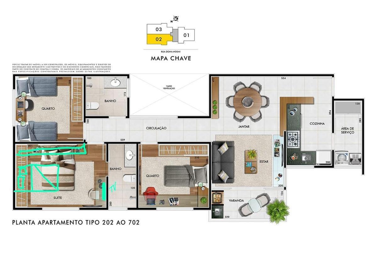 Apartamento, Padre Eustáquio, 3 Quartos, 1 Vaga, 1 Suíte