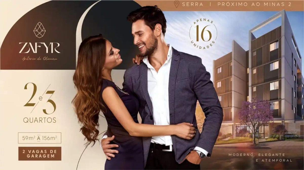 Apartamento, Serra, 3 Quartos, 2 Vagas, 1 Suíte