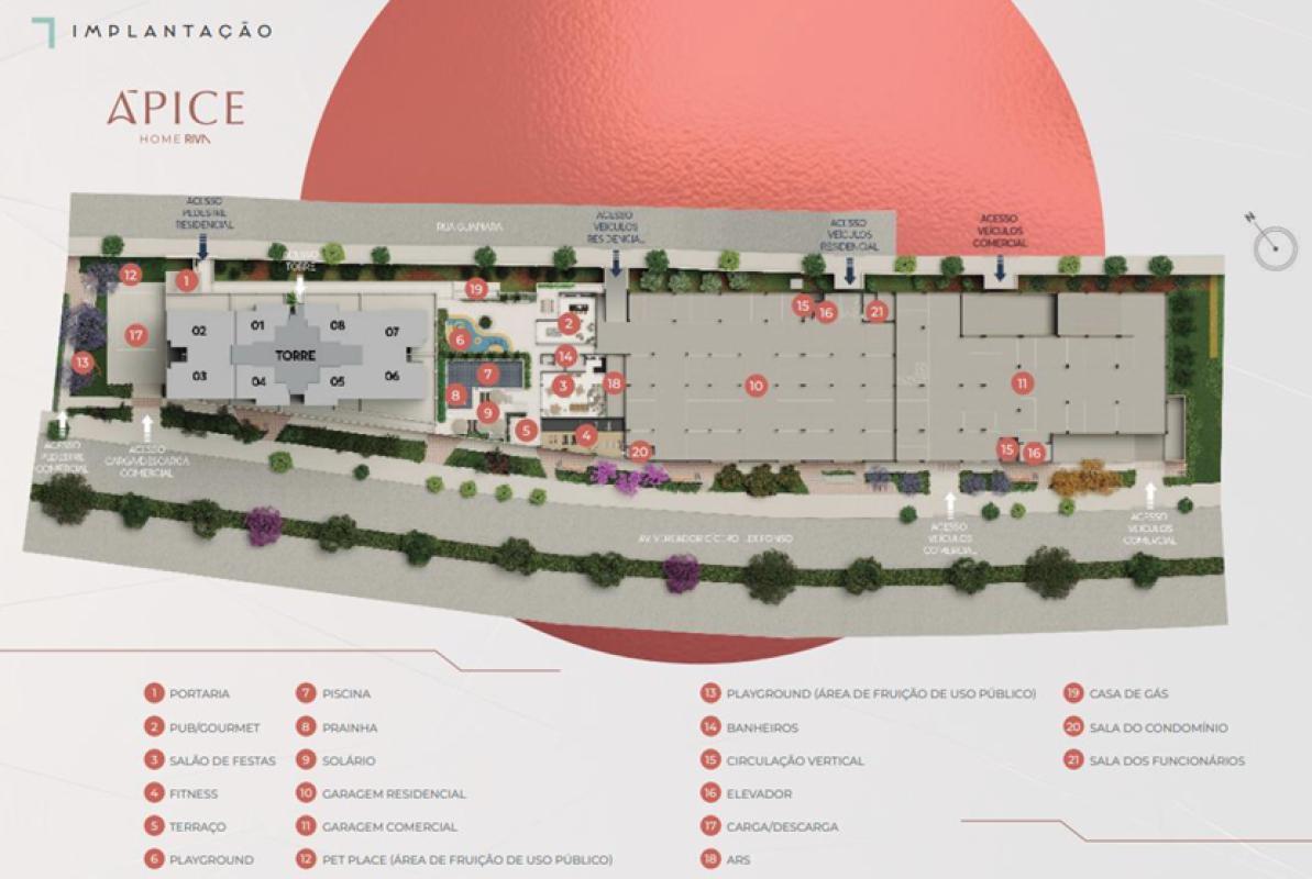 Apartamento, Dom Cabral, 1 Quarto, 0 Vaga