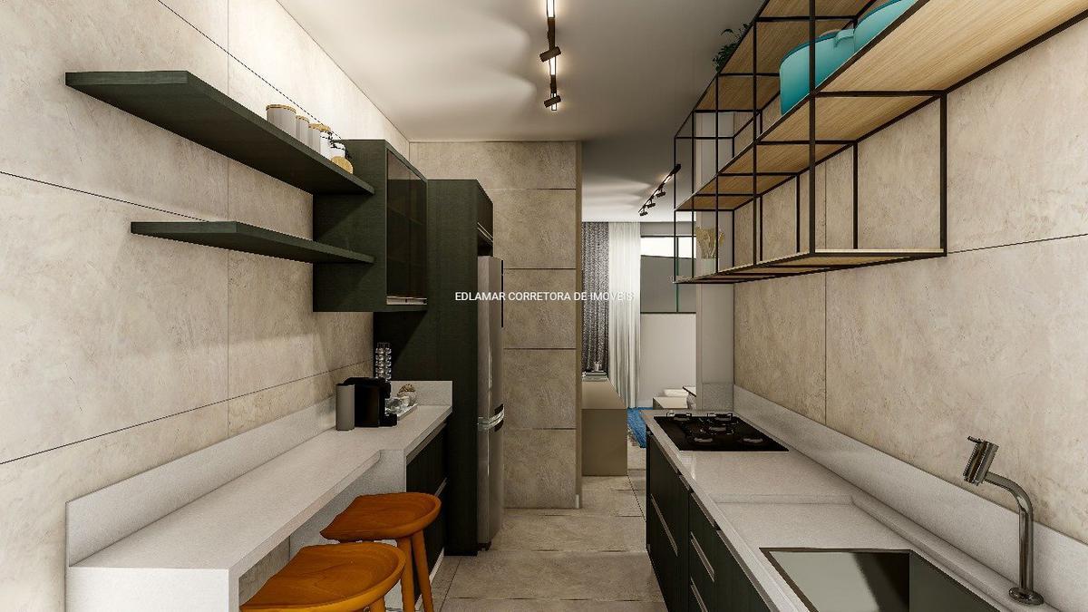 Apartamento, Industrial, 3 Quartos, 1 Vaga, 1 Suíte