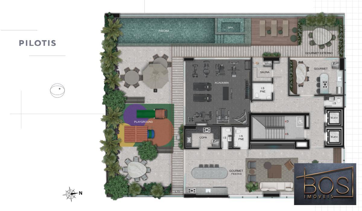 Apartamento, Lourdes, 3 Quartos, 2 Vagas, 1 Suíte