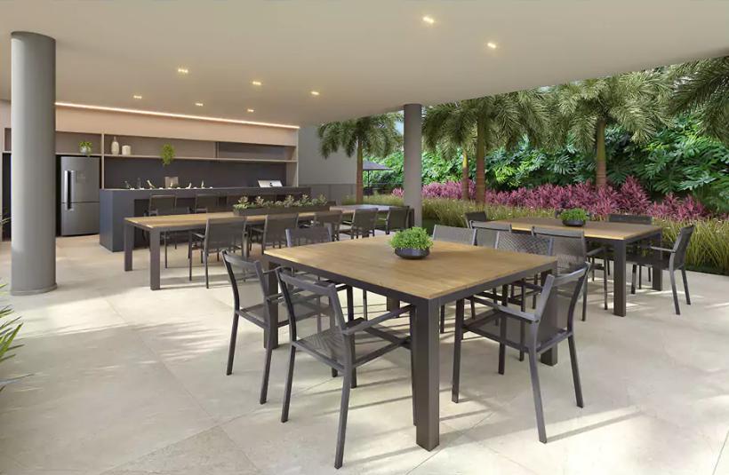 Apartamento, Vila Castela, 2 Quartos, 0 Vaga, 2 Suítes