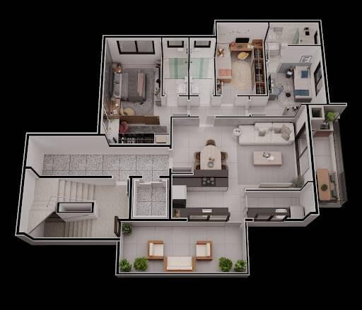 Apartamento, Horto, 3 Quartos, 2 Vagas, 2 Suítes