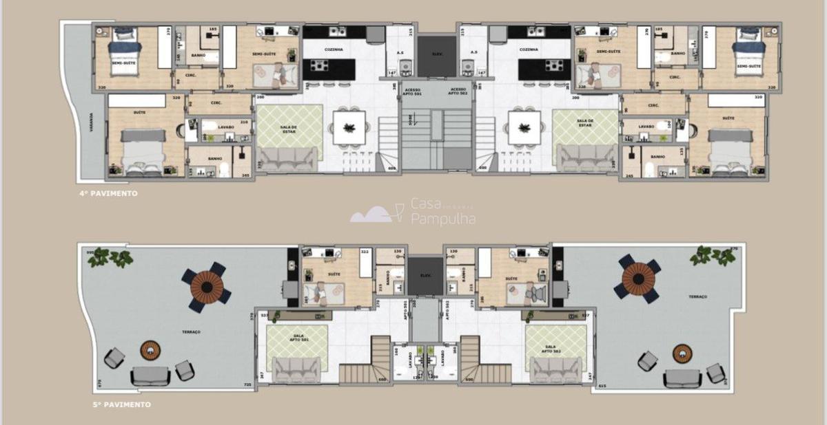 Apartamento, Itapoã, 4 Quartos, 4 Vagas, 4 Suítes