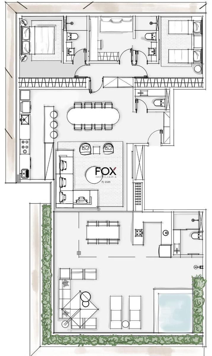 Apartamento, Serra, 3 Quartos, 2 Vagas, 1 Suíte