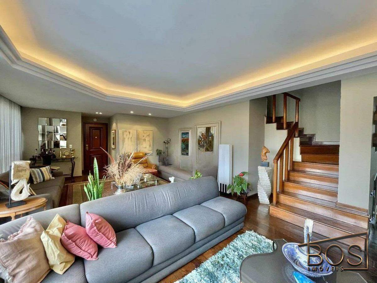 Cobertura, Lourdes, 4 Quartos, 3 Vagas, 1 Suíte